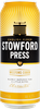 Сидр игристый STOWFORD PRESS Яблочный натурального брожения, 4,5%, полусухой, ж/б, 0.5л - фото 0