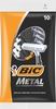 Бритва одноразовая мужская BIC Metal 1 лезвие, защитная металлическая полоска, 10шт - фото undefined