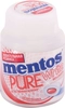 Жевательная резинка MENTOS Pure white со вкусом клубники, 54г - фото 0