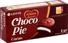 Пирожное LOTTE Choco Pie cacao бисквитное в шоколадной глазури, 6х28г - фото 1