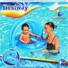 Ходунки надувные для плавания BESTWAY 80х85см с навесом, Арт. 34091 - фото undefined