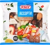 Ассорти из морепродуктов варено-мороженное VICI с изделиями формованными (имитация из сурими), 450г - фото 0