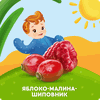 Пюре фруктовое детское АГУША Яблоко, малина, шиповник, с 5 месяцев, 90г - фото undefined