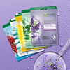 Маска тканевая для лица GARNIER Увлажнение + Антистресс с гиалуроновой кислотой, эфирным маслом лаванды и увлажняющей сывороткой, 32г - фото undefined