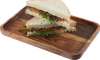 Сэндвич ЛЕНТА FRESH с лососем слабосоленым, 140г - фото 0