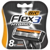 Кассеты для бритья BIC Flex 3 Hybrid, 8шт - фото undefined