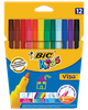 Фломастеры цветные BIC Kids Visa 12 цветов Арт. 888695 - фото undefined