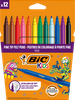 Фломастеры цветные BIC Kids Visa, 12шт - фото undefined