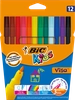 Фломастеры цветные BIC Kids Visa 12 цветов Арт. 888695 - фото undefined