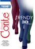 Колготки женские CONTE Trendy 150 den, marsala 5-XL - фото 0