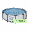 Бассейн каркасный BESTWAY Steel Pro Max 9150л 366х100см, с фильтром- насосом и лестницей, Арт. 561PS - фото undefined