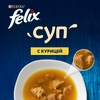 Корм влажный для взрослых кошек FELIX Суп с курицей в соусе, 48г - фото undefined