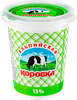 Продукт молокосодержащий АЛЬПИЙСКАЯ КОРОВКА произведенный по технологии сметаны 15%, с змж, 400г - фото 0