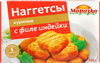 Наггетсы куриные МОРОЗКО с филе индейки, 300г - фото 0