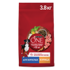 Корм сухой для взрослых собак PURINA ONE Adult с курицы и с рисом, для средних и крупных пород, 3,8кг - фото undefined