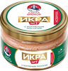 Икра мойвы САНТА БРЕМОР Икра №1, деликатесная с копченым лососем, 180г - фото 0
