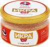 Икра мойвы САНТА БРЕМОР Икра №1, деликатесная с креветкой, 180г - фото 0