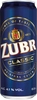 Пиво светлое ZUBR Classic фильтрованное пастеризованное, 4,1%, ж/б, 0.5л - фото 0