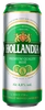 Пиво светлое HOLLANDIA фильтрованное пастеризованное, 4,8%, ж/б, 0.45л - фото 1