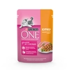 Корм влажный для котят PURINA ONE Kitten с курицей и морковью в соусе, 75г - фото undefined