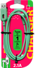 Кабель GAL 2638/2958/1022 Usb A – Type-C 2А нейлон, 1м - фото 0
