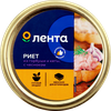 Риет ЛЕНТА с чесноком из горбуши и кеты, 180г - фото 2