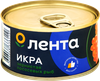 Икра лососевая ЛЕНТА зернистая, 1-й сорт, 140г - фото 0