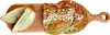 Коса сдобная ЛЕНТА FRESH с начинкой фисташка, весовая - фото 1
