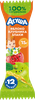 Батончик фруктово-злаковый детский АГУША Яблоко, клубника и злаки, с 12 месяцев, 15г - фото undefined