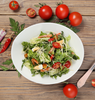 Салат ЛЕНТА FRESH Фреш с лососем, 200г - фото 1