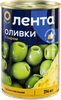 Оливки с сыром ЛЕНТА зеленые, 314мл - фото 0