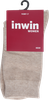 Носки женские INWIN р. 38–40, цвет бежевый меланж, Арт. BWS01-04 - фото 1