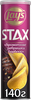 Чипсы картофельные LAY'S Stax Ароматные ребрышки барбекю, 140г - фото 0