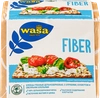 Хлебцы ржаные WASA Fiber цельнозерновые с отрубями, кунжутом и овсяными хлопьями, 230г - фото 0