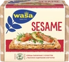 Хлебцы пшеничные WASA Sesame с посыпкой из жареного кунжута, 200г - фото 0