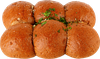 Пампушка ржаная ЛЕНТА FRESH с чесноком и зеленью, 280г - фото 1