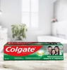 Зубная паста COLGATE Максимальная защита от кариеса Двойная мята с комплексом кальция и фторида и технологий Calcium-lock для укрепления ослабленной эмали, защиты от кариеса и свежего дыхания, 100мл - фото 1