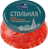 Икра лососевая имитированная РУССКОЕ МОРЕ Стольная, 230г - фото 0