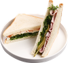 Сэндвич сэт ЛЕНТА FRESH с ветчиной и курицей, 170г - фото 0