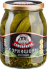 Корнишоны маринованные СКАТЕРТЬ-САМОБРАНКА Хрустящие, 720мл - фото 0