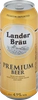 Пиво светлое LANDER BRAU фильтрованное пастеризованное, 4,9%, ж/б, 0.5л - фото 0