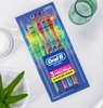 Зубная щетка ORAL-B Colors, средней жесткости, 4шт - фото undefined