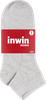 Носки женские INWIN р.23–25, 3 пары серый меланж, 1 пара белые, 1 пара черные, Арт. AW19-ec-001 set 5, 5 пар - фото 3
