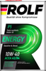Масло моторное ROLF Energy SAE 10W-40 API SL/CF полусинтетическое Арт.  322227, 4л - фото 0