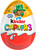 Яйцо шоколадное KINDER Surprise из молочного шоколада с игрушкой, 20г - фото undefined