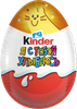 Яйцо шоколадное KINDER Surprise из молочного шоколада с игрушкой, 20г - фото undefined