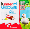 Шоколад KINDER Chocolate с молочной начинкой, 4х12,5г - фото 0