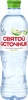 Напиток СВЯТОЙ ИСТОЧНИК со вкусом яблока, негазированный, 0.5л - фото 0