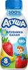 Йогурт питьевой детский АГУША Клубника, банан 2,7%, с 8 месяцев, без змж, 180г - фото undefined