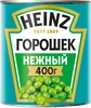 Горошек зеленый HEINZ Нежный, из мозговых сортов, 400г - фото undefined